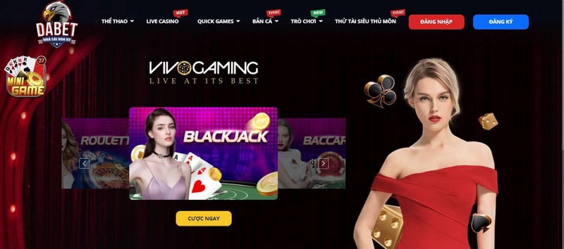 Live Casino tại Dabet được đầu tư chuyên nghiệp